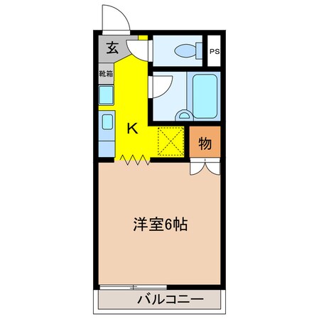 サンハイムの物件間取画像